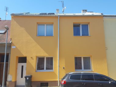 Fasáda a výměna oken rodinného domu v Olomouci