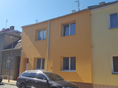 Fasáda a výměna oken rodinného domu v Olomouci