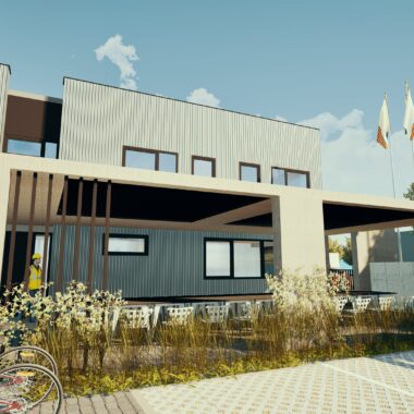 Stavíme vlastní stavební areál